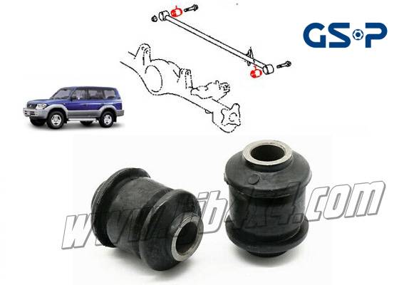 5- Silentblocs caoutchouc Barre Panhard Arri�re, La paire